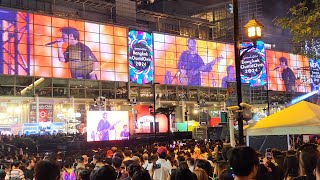 4K Thailand Travel 🇹🇭 2024 New Years Eve Bangkok Central World [upl. by Arlette5]