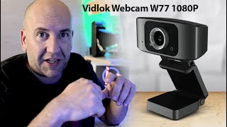 EPA Rebuena para el precio  Vidlok Webcam W77 1080P [upl. by Attenna]