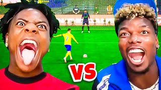 ISHOWSPEED vs PAUL POGBA FC25 WAGER [upl. by Tewell]