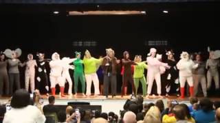 Langley Elementary Talent Show 2014 What Does The Fox Say [upl. by Ilanos]