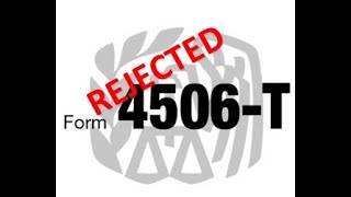 WHY DOES SBA KEEP REJECTING 4506THOW TO FILL OUT 4506T CORRECTLY SO NO MORE REJECTIONS [upl. by Gomar251]