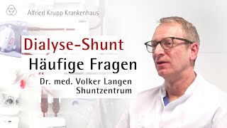 DialyseShunt Voraussetzungen Vorteile Risiken [upl. by Deuno464]