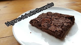 Vegane Schoko Brownies Lecker Einfach und Schnell [upl. by Enrahs]