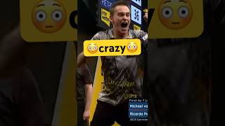 😱10 darter for the match Pikachu 🚨 Mvg Darts Dart Ricardo Pietreczko European Tour [upl. by Eelirem]