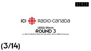 T2 Ici RadioCanada 2002 Effects R3 vs TB2017Z MRVE230 MRVE PR CJM LME247 IMC135 MFE254 [upl. by Nicole]