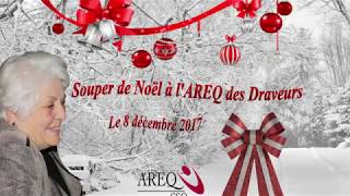 Souper de Noël à lAREQ des Draveurs le 8 décembre 2017 [upl. by Hinze773]