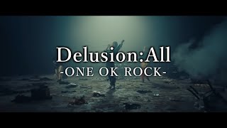 【Lyrics】 ONE OK ROCK  DelusionAll 和訳、カタカナ付き [upl. by Nivlac536]