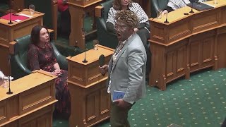 Maori Leader Performs Haka in New Zealand’s Parliament [upl. by Abihsat]