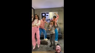 🤩LARA CAMPOS SARITAH BB Y LOS MEÑIQUES BAILAN quotPICA Y EL HULA HOPquot 😁 REACCION [upl. by Hessler]