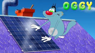 Oggy and the Cockroaches  Oggy Goes Green S04E32 BEST CARTOON COLLECTION  New Episodes in HD [upl. by Inavoig]