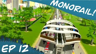 Forcing a Monorail Into the City  Narrows City Skylines Remastered PS5 Ep12 [upl. by Eirrem]