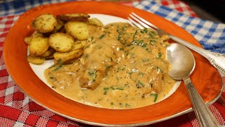 Mes FILETS DE POULET SAUCE CAMEMBERT au lait cru  Un ravage   Mère Mitraille  Gourmandises TV [upl. by Sellma100]