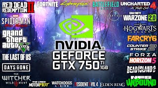 GTX 750 Ti 1GB in 2023  Test in 25 Games [upl. by Lot]