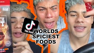 WORLD SPICEST SNACKS EXTREME REACTION RAMIZEINN TIKTOK COMPILATION [upl. by Notsuoh675]