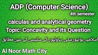 concavity inflection point and second derivative ll Calculus finding interval of concavity [upl. by Adiv]