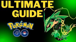 EASILY BEAT the 1 Pokémon MEGA RAYQUAZA Raid day  Pokémon GO Counter Guide pokemongo [upl. by Leahcimaj]