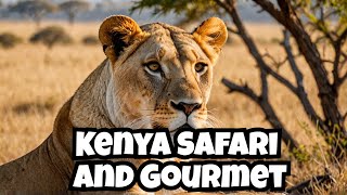 Luxury Kenyan Safari Wildlife Gourmet Food amp Adventure [upl. by Faletti]