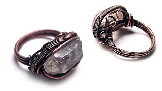 How to oxidize copper wire jewelry  How to patina copper jewelry  Liver of sulfur on copper DIY [upl. by Magbie477]