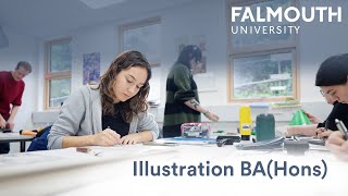 Illustration BAHons  Falmouth University [upl. by Eelyme117]