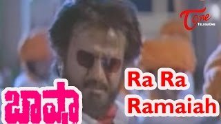 Basha Songs  Ra Ra Ramaiah  Rajinikanth  Nagma [upl. by Atinniuq]