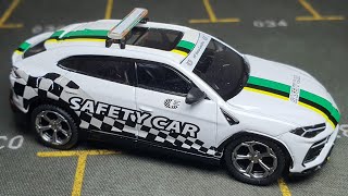 MINI GT Lamborghini Urus 2022 Macau GP Official Safety Car  No 591 Unboxing [upl. by Alphonsa]