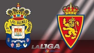 Resumen de UD Las Palmas 01 Real Zaragoza  HD [upl. by Hachmin]