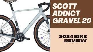 2024 Scott Addict Gravel 20 Review  Insane Color  Sram Rival AXS  Carbon Wheels [upl. by Asim200]