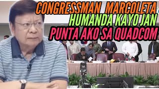 CONGRESSMAN MARCOLETA PUPUNTA SA QUAD COM HEARING [upl. by Aicirt698]