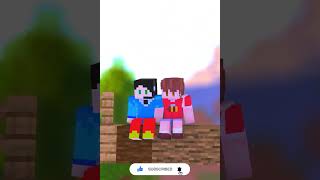 AndreoBee and imbixu  Herobrine smp  shorts minecraft herobrine [upl. by Dasie438]