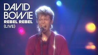 David Bowie  Rebel Rebel Live from the Glass Spider Tour 1987 [upl. by Gelasius246]