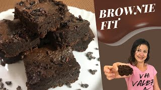 APRENDA A FAZER BROWNIE DE CHOCOLATE FIT  Proteico e delicioso [upl. by Tomas653]