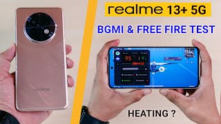 Realme 13 Plus 5G Gaming Review  90fps BGMI amp Free Fire Test  Realme 13 Heating battery test [upl. by Meyers853]