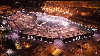 Adele in Munich 2024 Rolling in the deep live with fireworks 4K [upl. by Jannery829]