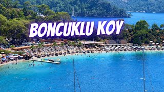 Fethiye Boncuklu Koy So Beach Sea Me Beach [upl. by Asatan]