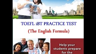 TOEFL SPEAKING Practice Test 1  Cambridge Preparation for the TOEFL iBT [upl. by Llerahs]