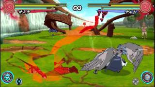 Naruto Shippuden Narutimate Accel 3  Sasuke VS Naruto [upl. by Hitt]