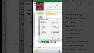 Excel  Comment Sélectionner Facilement des Données dans une Colonne excel exceltips [upl. by Annid]