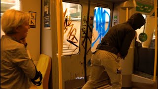 YOKER VS STOCKHOLM Graffiti bombing [upl. by Akiemahs413]