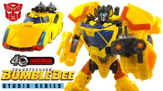 Transformers Studio Series 111 CONCEPT ART Bumblebee Movie Deluxe Class SUNSTREAKER Review [upl. by Vanda]