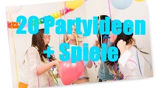 20 Partyideen  Spiele Sopl [upl. by Hector]