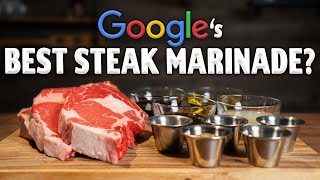 Googles 1 Rated quotBest Steak Marinadequot Recipe REALLY [upl. by Fritz]