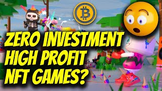 Top 5 FREE Play to Earn Crypto NFT Games with NO Investment [upl. by Krause]