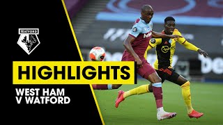 WEST HAM 31 WATFORD  EXTENDED PREMIER LEAGUE HIGHLIGHTS [upl. by Shaun]