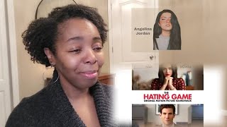 ANGELINA JORDAN MERCY from the Hating Game soundtrack reaction [upl. by Tapes]