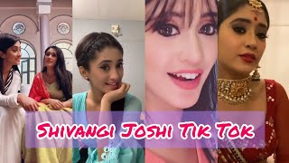 Shivangi Joshi aka Naira Tik Tok videos  Shivangi Joshi video with vedika  Naira Goenka [upl. by Apurk]