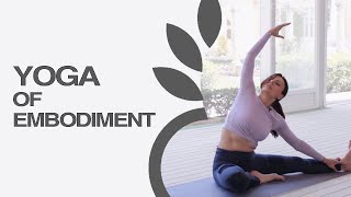 10minute Yoga of Embodiment  Feeling Safe [upl. by Sexton]