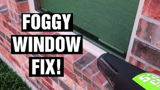 Foggy Double Pane Window Fix [upl. by Iow]