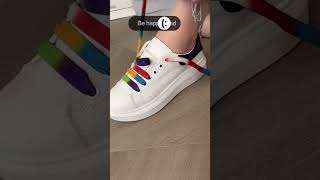 How to tie shoelaces Creative ways to tie shoelaces Shoes lace styles shoelaces tieshoes shorts [upl. by Eduardo107]