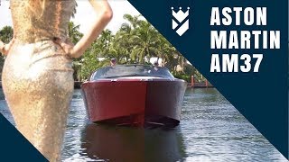 Aston Martin Hits the Water with the AM37 [upl. by Erwin]