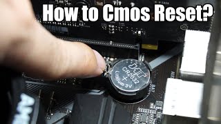 How to remove cmos battery in your pc Cmos reset  hard reset on bios [upl. by Jamey]